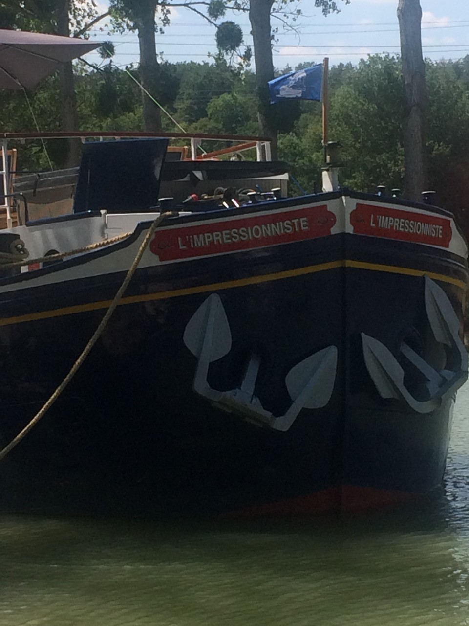 Travaux important sur l’écluse du canal à Briennon