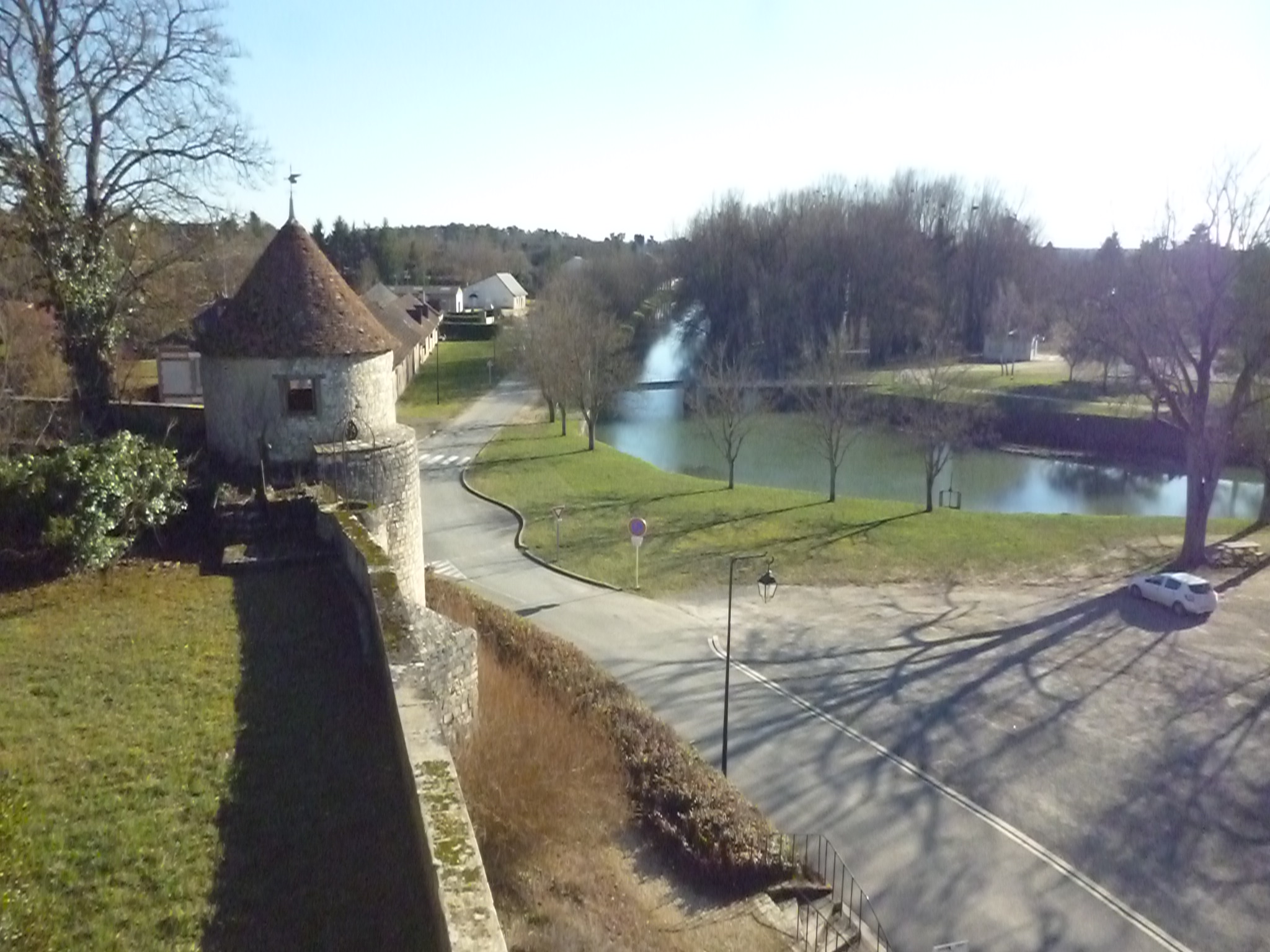 Le canal vue de la forteresse