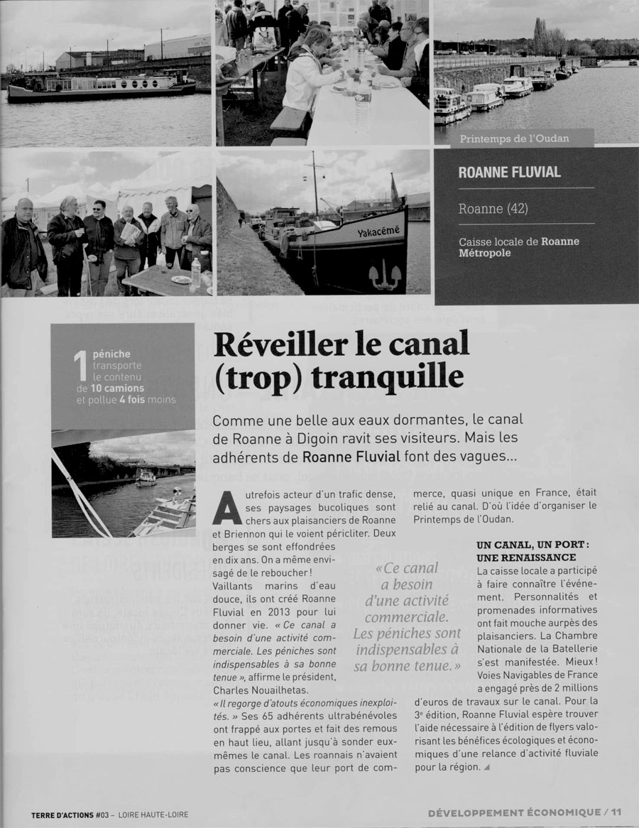 Article du magasine C&A 2017