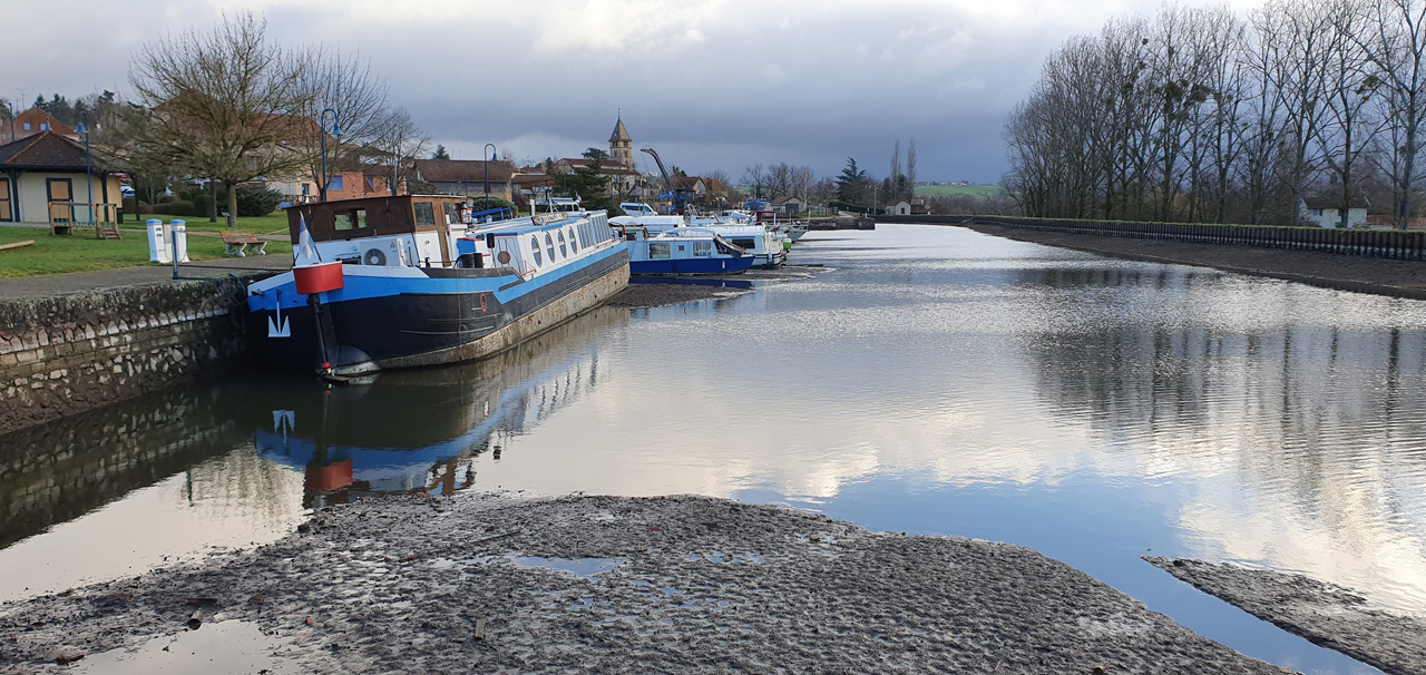 baisse du canal de briennon à 1m41